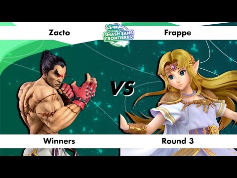SSF #163 - Winners Round 3 - Zacto (Kazuya) vs Frappe (Zelda)