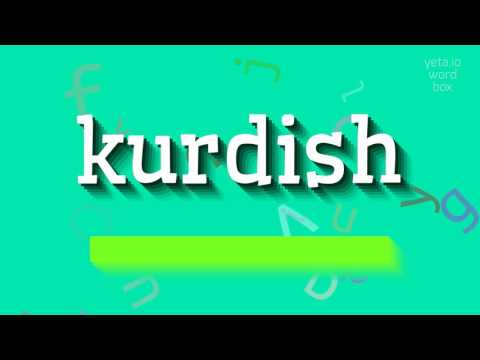 How to say "kurdish"! (High Quality Voices)