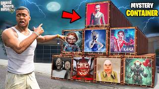 😱Franklin Opens EVERY GHOST MYSTERY CONTAINER in GTA 5