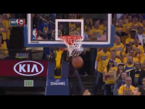 Stephen Curry's Smooth Finger Roll Layup Thunder vs Warriors Game 5 2016 NBA Playoffs
