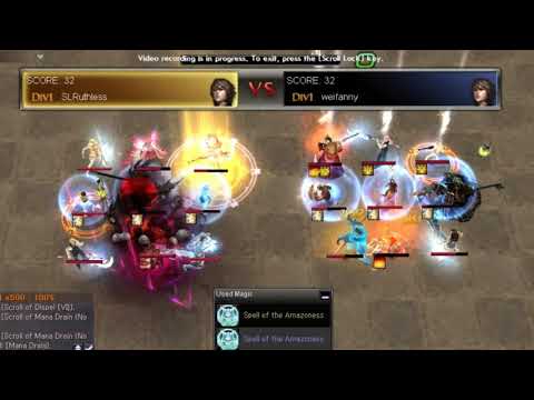Titan 23_06_2019 - SLRuthless (Mage) vs weifanny (Instrument) - Atlantica Online Valofe