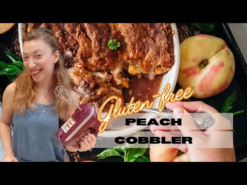 Savor the Essence of Summer with Gluten-Free Peach Cobbler