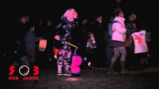 preview picture of video 'Lampionnenoptocht Westenholte Zwolle 2013'
