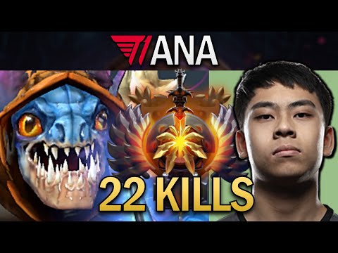 Slark Dota 2 Gameplay T1.Ana with 20 Kills and Mage Slayer