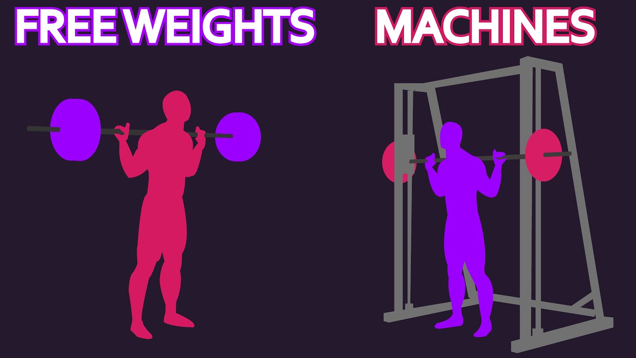 What is the difference between using free weights and machines? EN