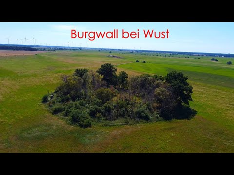 Der Burgwall bei Wust - Flug über eine 1200 Jahre alte slawische Ringburg
