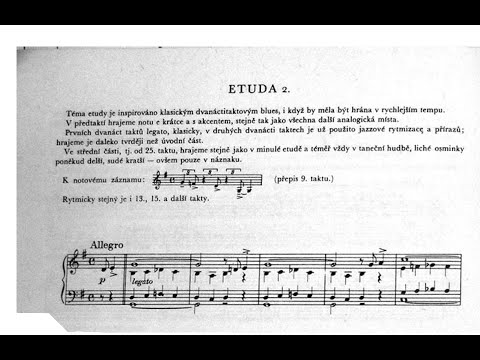 Milan Dvorak - Jazz Etudes Book 1 ;  Pieces 1 through 4