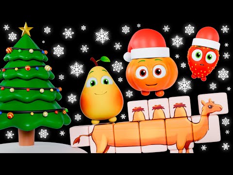 ???????? Alice the Camel & Cute Veggies | Funky Fruits Baby Sensory -  Dance Party & Fun Animation!