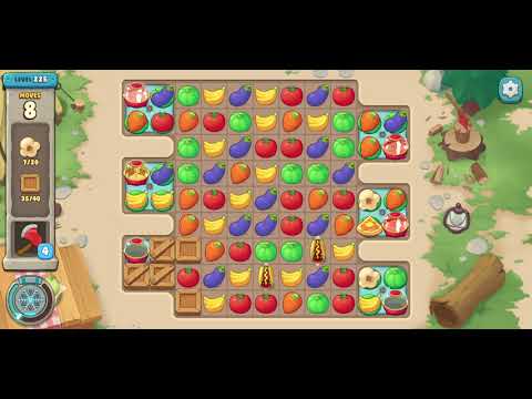 We Bare Bears Match3 Repairs Level 225 - No Boosters