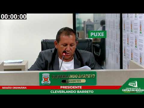 Sessão Ordinária – Câmara Municipal de Catolé do Rocha - 09/03/2026