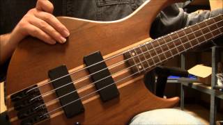 Video thumbnail for Peavey Grind Bass 4 String by Sam Pedneau