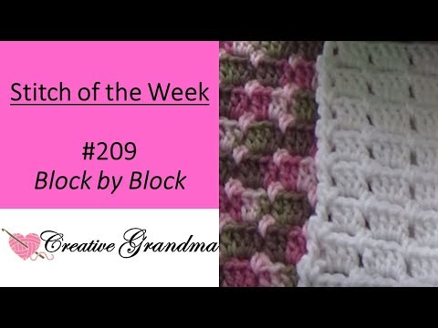 Stitch of the Week #209 Block By Block Stitch