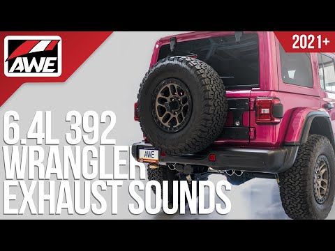 The AWE SwitchPath™ Catback for Jeep Wrangler 392