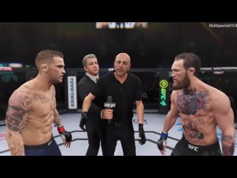 Dustin Poirier vs. Conor McGregor 4 | EA Sports UFC 4 | Fantasy Fight Simulation
