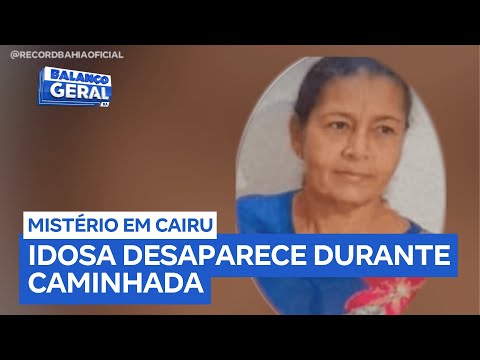 Mistério em Cairu (BA): idosa desaparece após sair para caminhada rotineira