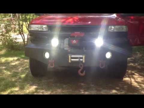 02 silverado custom winch bumper