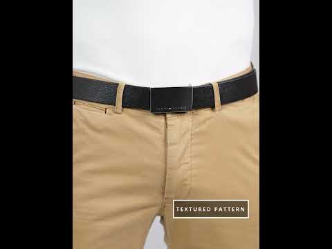 TOMMY HILFIGER Men Casual Multicolor Genuine Leather Reversible Belt