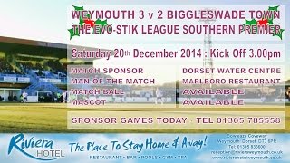 preview picture of video 'Weymouth 3 v 2 Biggleswade Town'