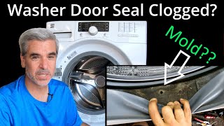 Washer Door Moldy or Clogged — Easy DIY Gasket Replacement