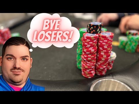 I Cannot Stop Busting People! Must See! Poker Vlog 117