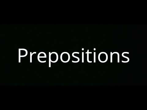 CC Cycle 1 "Prepositions Song"