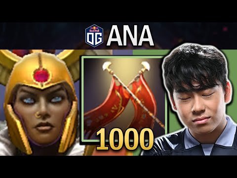 OG.ANA SMURF LEGION COMMANDER WITH 1000 DUEL DAMAGE - DOTA 2 GAMEPLAY