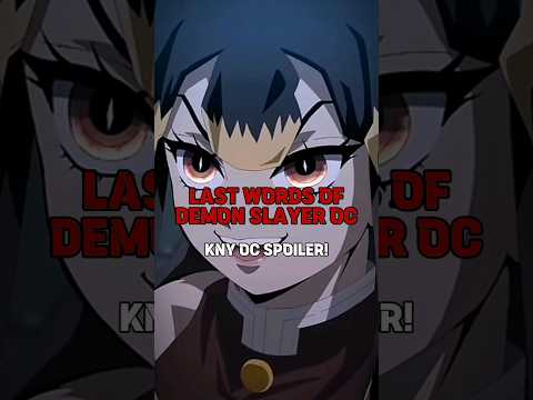 LAST WORDS OF DEMON SLAYER OC || IB:ME #meme #oc #kimetsunoyaibaoc #demonslayeroc #demonoc