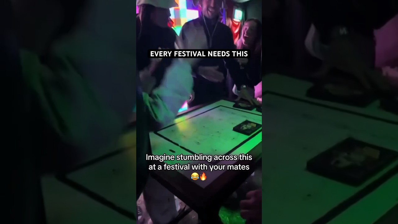 Why doesn’t every festival have this?! 😆 #dnb #drumandbass