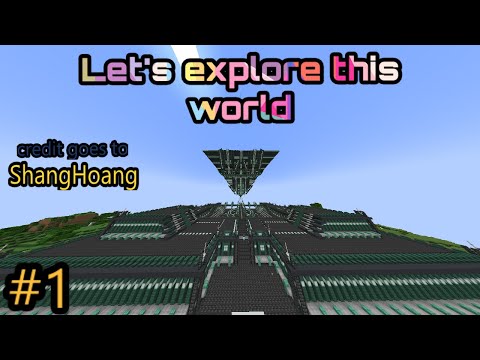 Chapter gaming - Let's explore this world #1 || (Minecraft world explorer) #chaptergaming