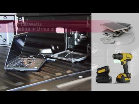 How to use the Honda Ridgeline In-Bed Power Inverter