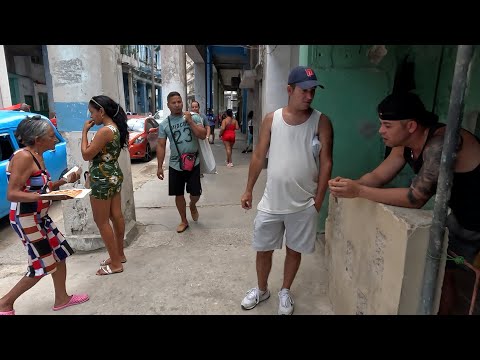 Así vive el PUEBLO CUBANO. Las calles de la habana Cuba en 2024.