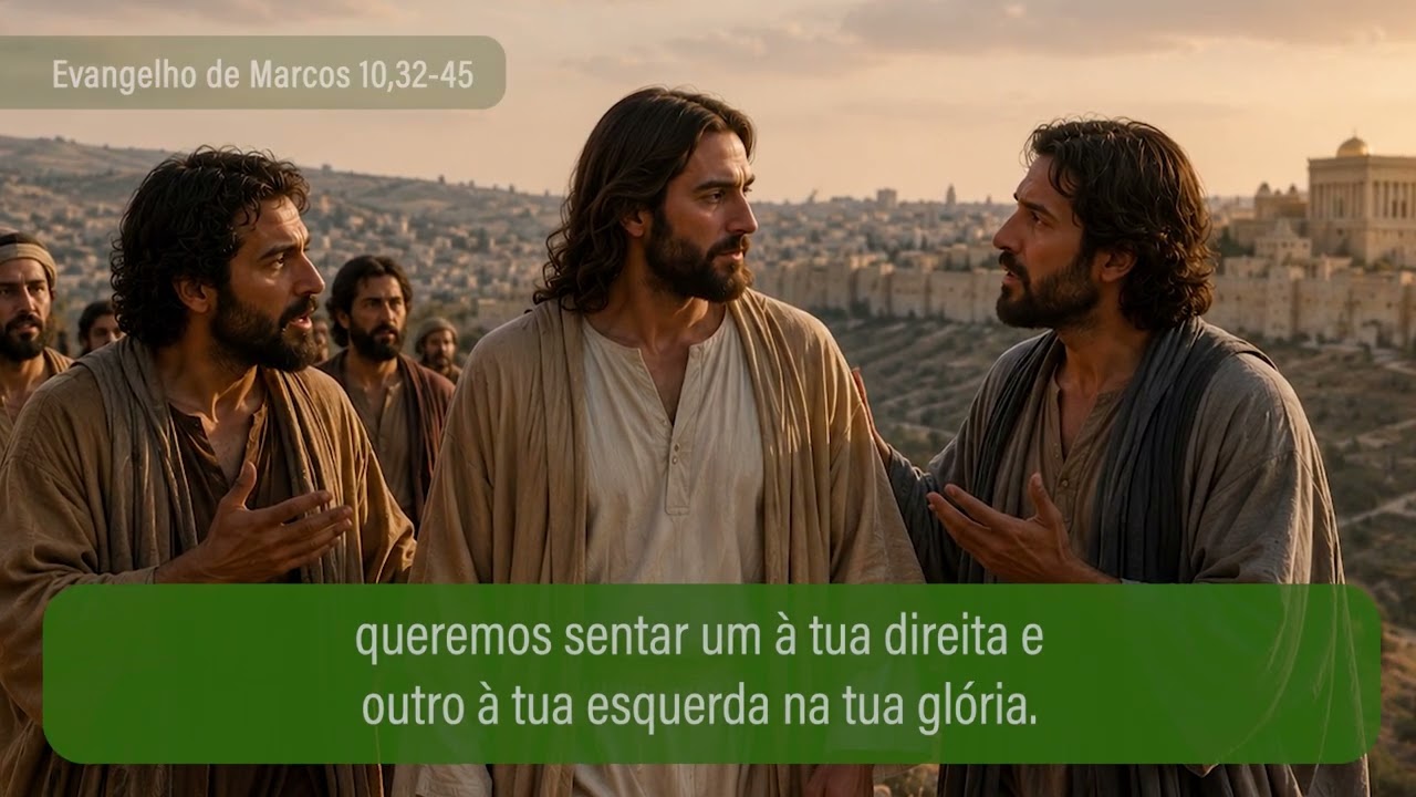 27 de maio Evangelho de Marcos 10,32-45