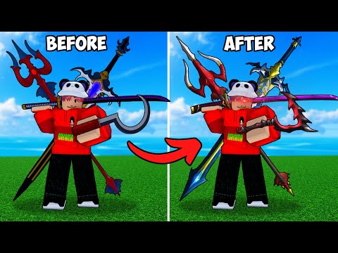 Blox Fruits ALL Swords and Skills Before Revamp