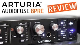 Video thumbnail for Arturia AudioFuse 8Pre Audio Interface & Standanlone 8 Preamps Review by MixbusTv