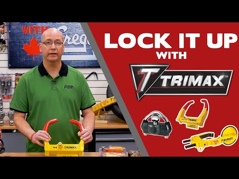 Keep Thieves Locked Out with Trimax - Gear Up With Gregg's