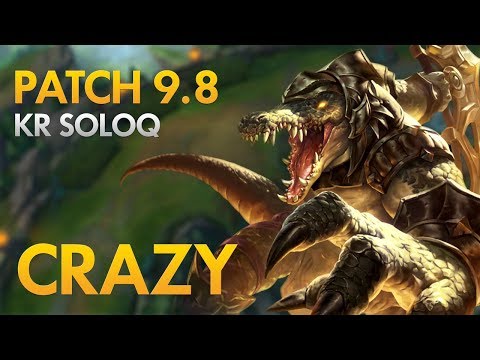 SKT T1 CRAZY - Renekton Top Lane