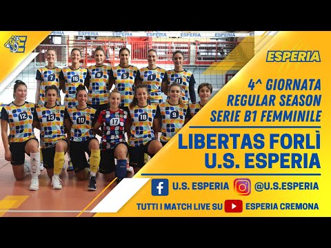 #SerieB1F LIVE - Bleuline Libertas Forlì vs U.S. Esperia