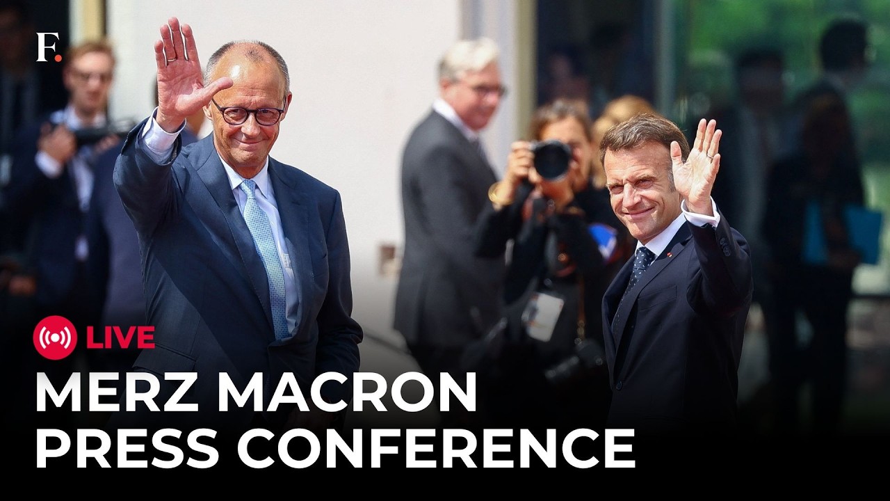 LIVE: Merz and Macron Address Media After Defence and Security Talks