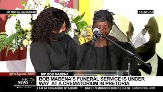 Download lagu Bob Mabena Funeral I His wife Eucharist Hadebe-Mabena delivers eulogy mp3