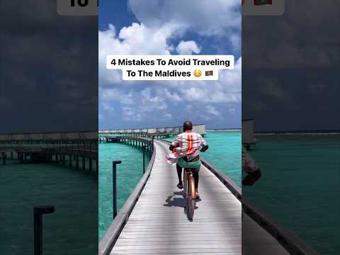 😳 Avoid these mistakes traveling to the Maldives 🇲🇻 #maldives #travel