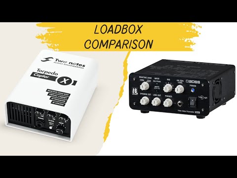 Comparing Two Popular Reactive Loadboxes | BOSS WTAE & Two Notes Captor X