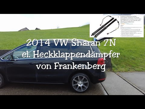 VW Sharan 7N Frankberg elektrische Heckklappendämpfer