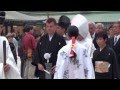 Япония. Синтоистские свадьбы в храме Мэйдзи. 