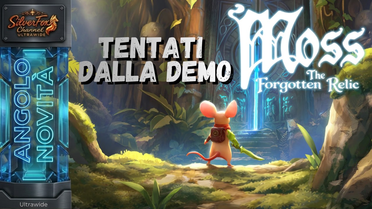 MOSS THE FORGOTTEN RELIC - DEMO - GAMEPLAY ITA - PC - PS5 - WALKTHROUGH - ULTRAWIDE - 21:9 - 4K