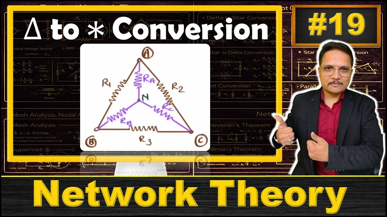 Delta to Star Conversion Explained: Basics, Proofs and Example