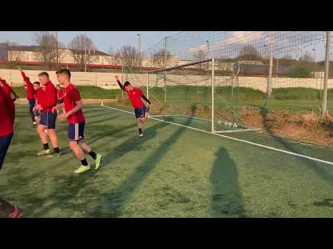 Felnőtt csapatunk edzèse