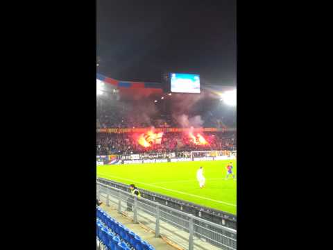 Fc Basel vs Krc Genk 4.10.12 pyro