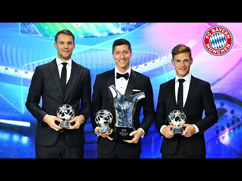 🏆 UEFA Ceremony - Behind den Scenes mit den Siegern Lewandowski, Neuer, Kimmich & Flick | FC Bayern
