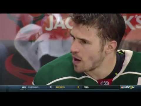 NBCSN post game. Zach Parise interview. St. Louis Blues vs Minnesota Wild April 26 2015 NHL