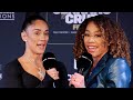 AMANDA SERRANO VS ERIKA CRUZ FINAL PRESS CONFERENCE AND FACE OFFS